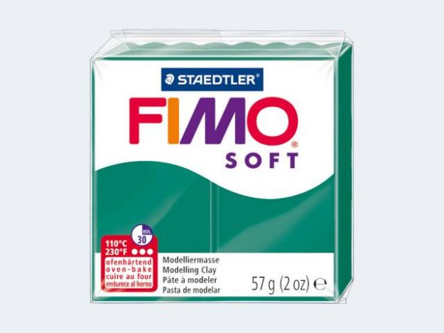 Bild von Fimo Soft 56g smaragd - 8020-56