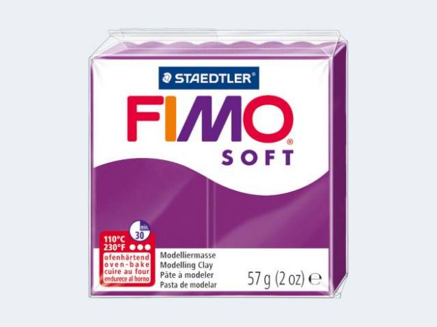 Bild von Fimo Soft 56g violett - 8020-61