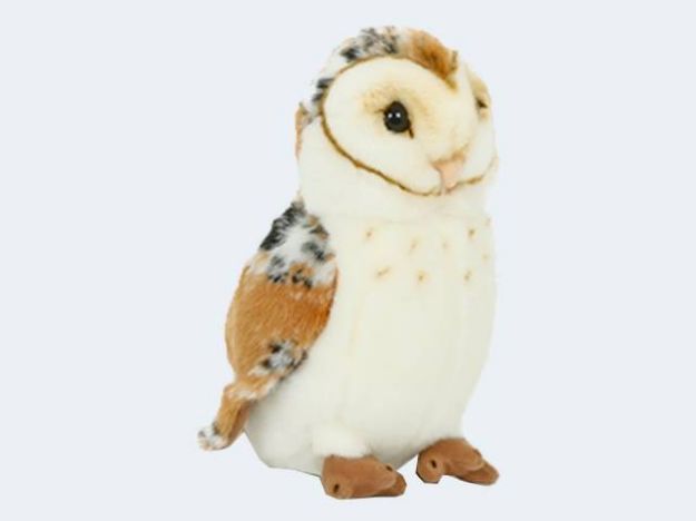 Bild von SEMO Plüsch Schleiereule 20cm - OWV-08TB01