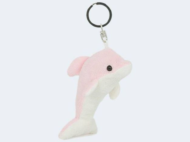 Bild von SEMO Keyring Delfin pink 8cm - DFO-03XP01