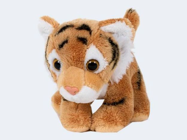 Bild von SEMO Plüsch Tiger Newbies 13cm braun - TGO-05TB01