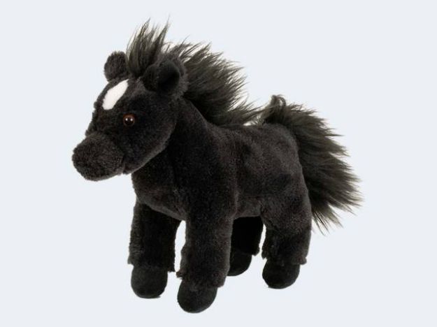 Bild von SEMO Pferd schwarz 28cm - HSV-11TK02