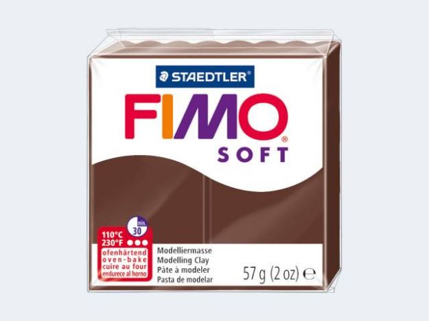 Bild von Fimo Soft 56g schoko - 8020-75