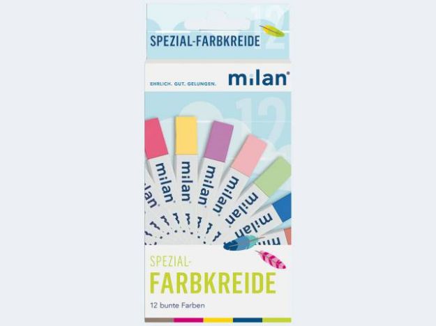 Bild von Milan 12 Tafelkreiden bt - 304