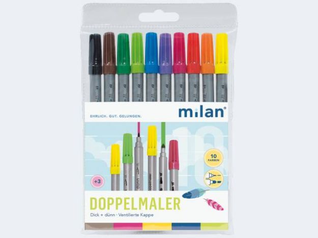 Bild von Milan 10 Zweispitzmaler im Etui - 341