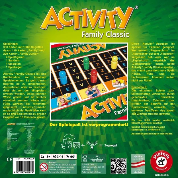 Bild von Activity Family - Classic Original und Junior - 60507