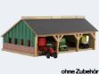 Bild von Farm Schuppen 1:87 30x17 Holzbausatz - 610491