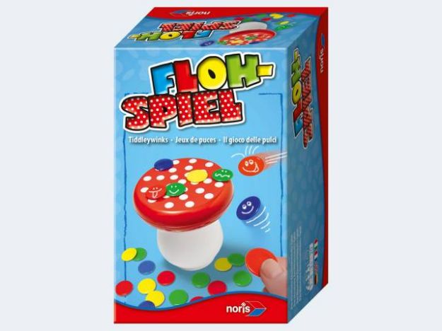 Bild von Noris Flohspiel 7cm Holz - 606144010