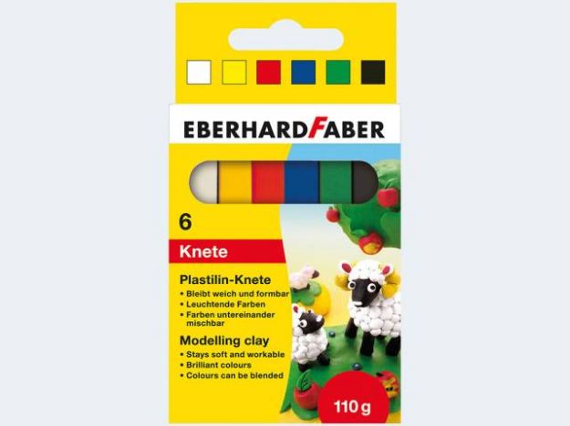 Bild von Plastilin 6er Kartonetui - 572006