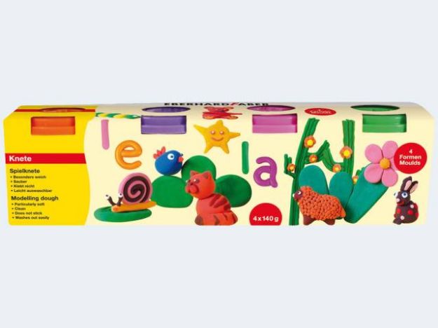 Bild von 4er Set Spielknete Sonderfarben - 57 25 10
