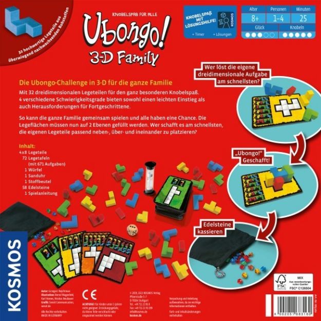Bild von Ubongo! 3-D Family 2022 - 683160