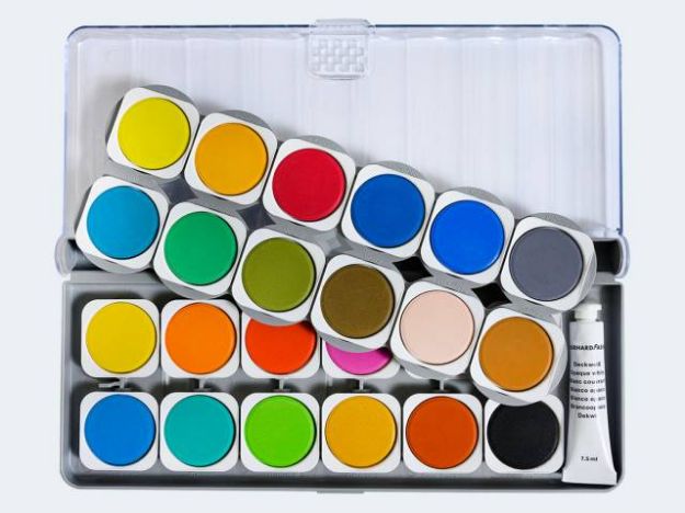 Bild von Deckfarbkasten Winner 24er Deckweiss - 578324