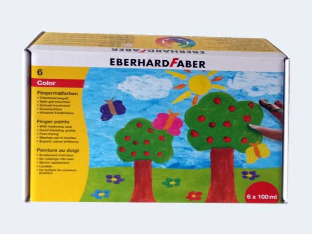 Bild von EFA 6x100ml Fingerfarbe - 57 88 06