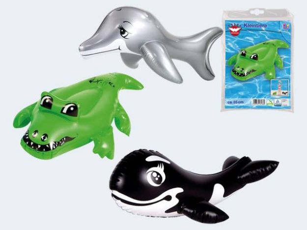 Bild von Aufblastier 35cm - Ein Stück wird nach dem Zufallsprinzip zugesendet! - 18188