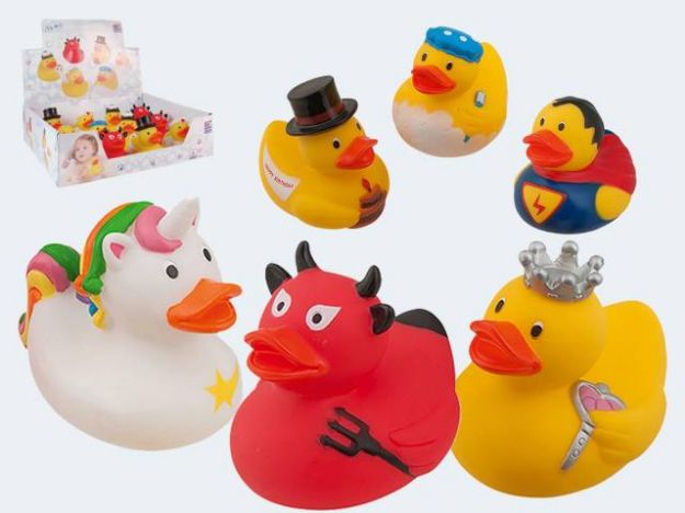 Bild von Badeente 8cm - Ein Stück wird nach dem Zufallsprinzip zugesendet! - 40214