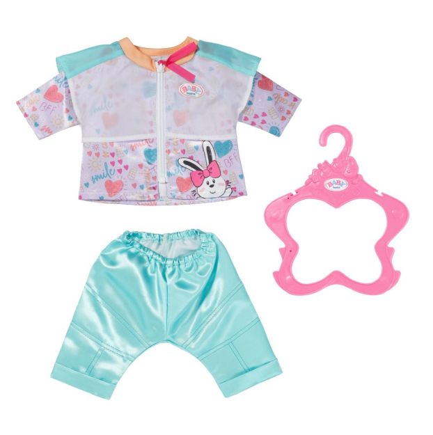 Bild von Zapf BABY born Freizeitanzug Aqua 43cm - 832622
