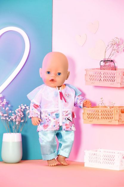 Bild von Zapf BABY born Freizeitanzug Aqua 43cm - 832622