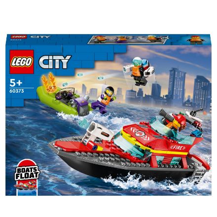 Zeige Details für LEGO® City - 60373 Feuerwehrboot Bild von LEGO® City - 60373 Feuerwehrboot