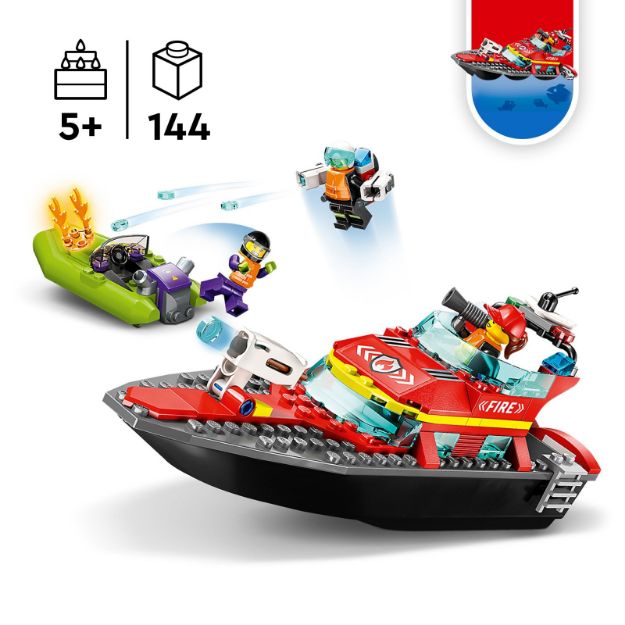 Bild von LEGO® City - 60373 Feuerwehrboot