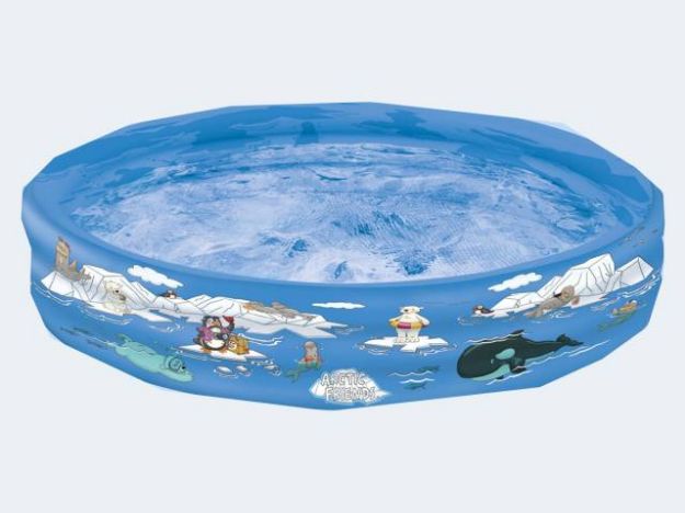 Bild von Wa-Becken 150x25cm 3 Ringe Arctic Friends - 77402