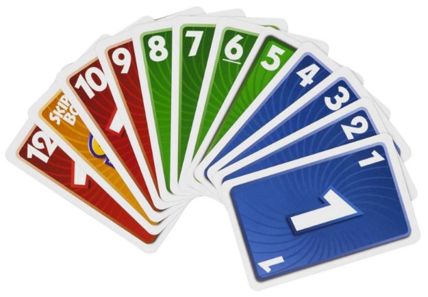 Bild von Mattel 523700 Skip-Bo, 2-6 Spieler, ca. 20 min, ab 7 Jahre
