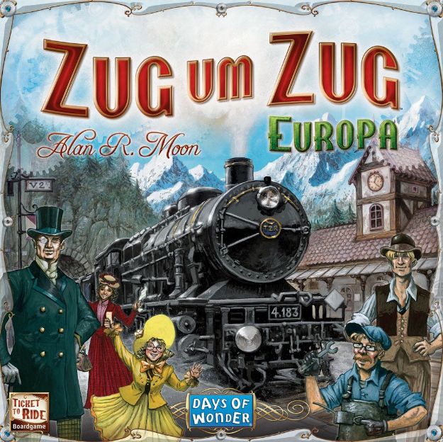 Bild von Asmodee Days of Wonder - Zug um Zug - Europa - 200098