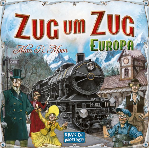 Bild von Asmodee Days of Wonder - Zug um Zug - Europa - 200098