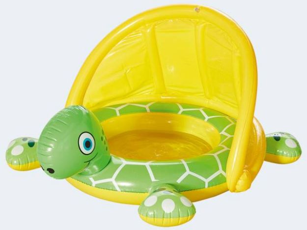 Bild von Baby Pool 94cm Schildkröte mit Sonnendach - 77720
