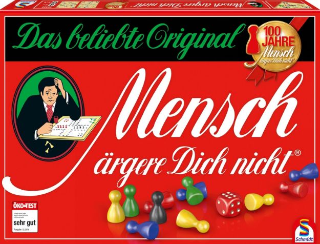 Bild von Schmidt Spiele Mensch ärgere dich nicht Jubiläums-Ausgabe mit Holzsteinen - 49020