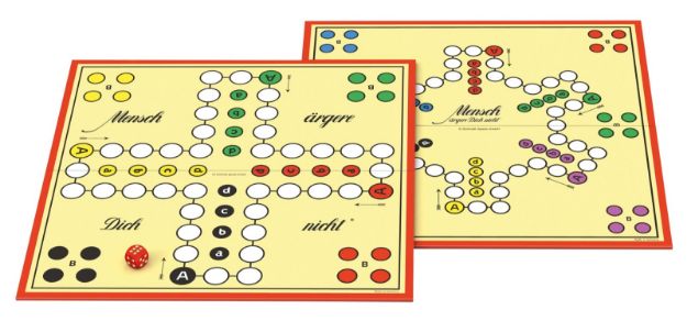 Bild von Schmidt Spiele Mensch ärgere dich nicht Jubiläums-Ausgabe mit Holzsteinen - 49020