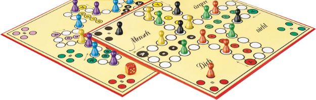 Bild von Schmidt Spiele Mensch ärgere dich nicht Jubiläums-Ausgabe mit Holzsteinen - 49020