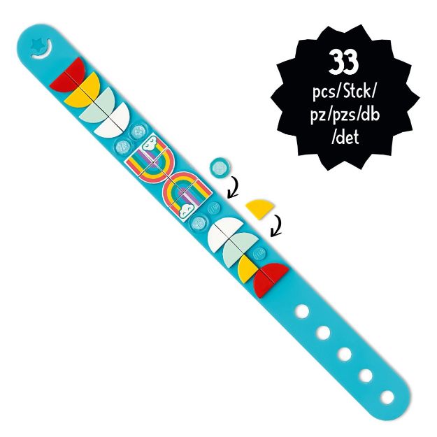 Bild von LEGO® DOTs 41900 Regenbogen Armband