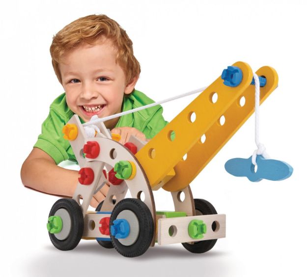 Bild von Eichhorn Constructor Mobiler Kran 65 Teile - 100039022