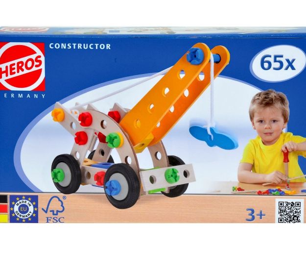 Bild von Eichhorn Constructor Mobiler Kran 65 Teile - 100039022