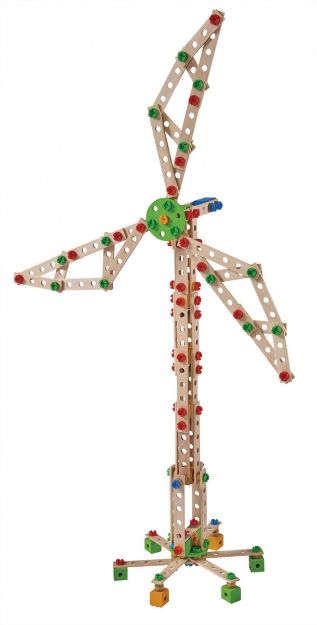 Bild von Eichhorn Constructor Windrad 300 Teile 8 Varianten - 100039046