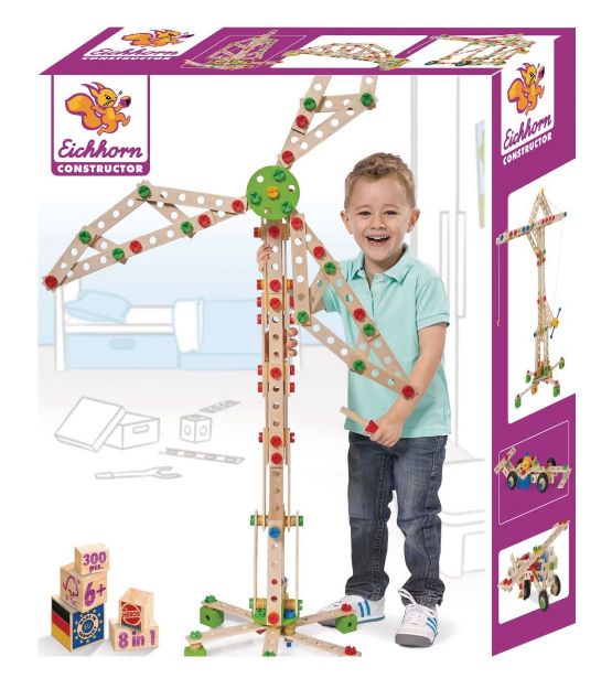 Bild von Eichhorn Constructor Windrad 300 Teile 8 Varianten - 100039046