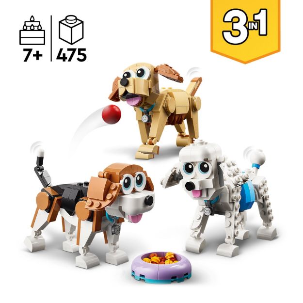 Bild von LEGO® Creator - 31137 Niedliche Hunde