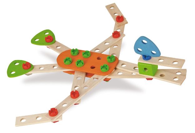 Bild von Eichhorn Constructor Doppeldecker 85 Teile - 100039031