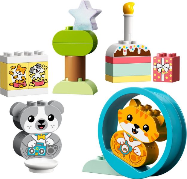 Bild von LEGO® DUPLO® - 10977 Mein erstes Hündchen & Kätzchen – mit Ton