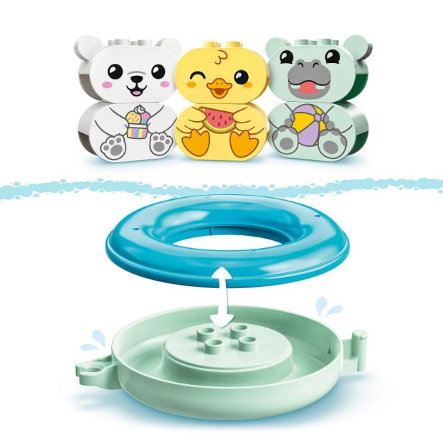 Bild von LEGO® DUPLO® - 10965 Badewannenspaß: Schwimmender Tierzug