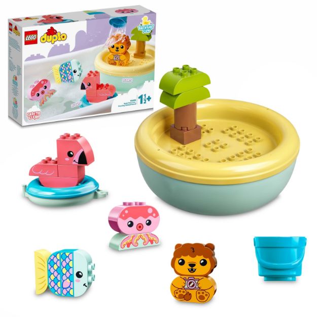 Bild von LEGO® DUPLO® - 10966 Badewannenspaß: Schwimmende Tierinsel