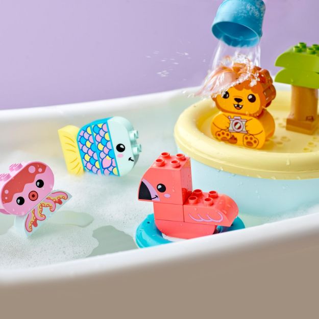 Bild von LEGO® DUPLO® - 10966 Badewannenspaß: Schwimmende Tierinsel