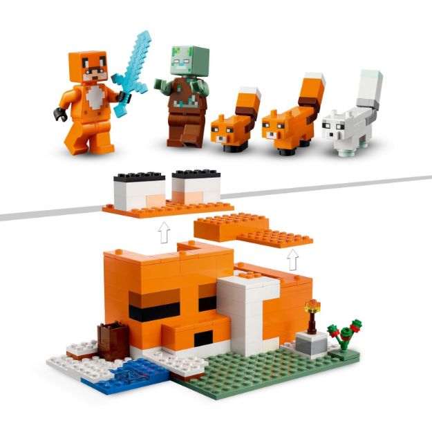 Bild von LEGO® Minecraft™ - 21178 Die Fuchs-Lodge