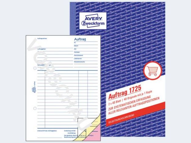 Bild von Auftrag 1725 A5/2x40Bl SD