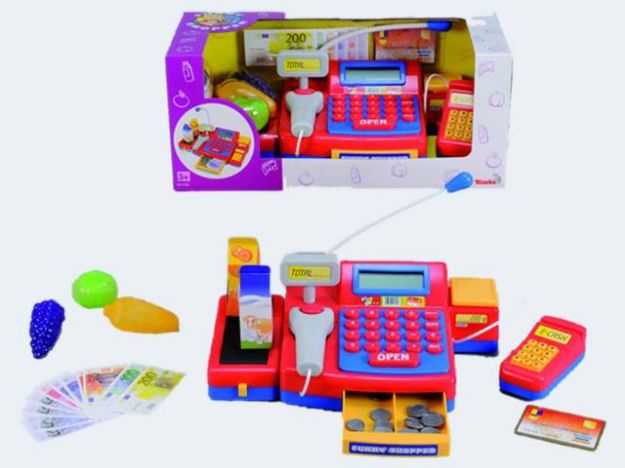 Bild von Supermarktkasse 30cm Scanner/Rechner/Waage - 104525700