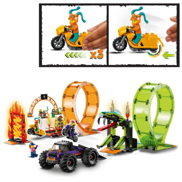 Bild von LEGO® City - 60339 Stuntshow-Doppellooping