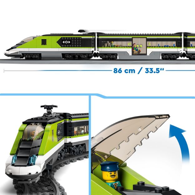 Bild von LEGO® City - 60337 Personen-Schnellzug