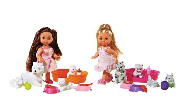 Bild von Simba Evi Love Animal Friends - Pro Bestellung wird 1 von mehreren Varianten nach dem Zufallsprinzip versendet! - 105734191