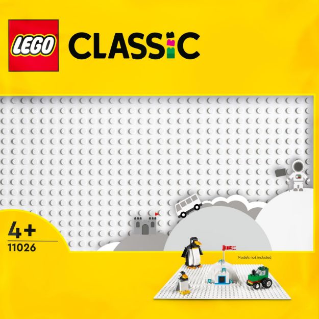 Bild von LEGO® Classic - 11026 Weiße Bauplatte
