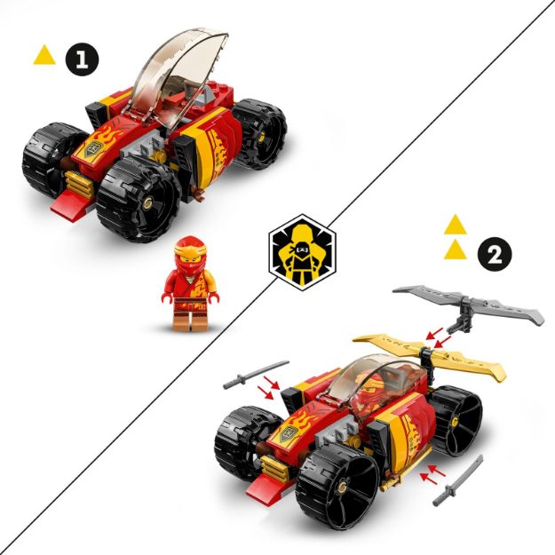 Bild von LEGO® NINJAGO - 71780 Kais Ninja-Rennwagen EVO